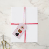 Mini Goldendoodle Dogs Valentijnsdag Cadeaulabel (Met Touw)