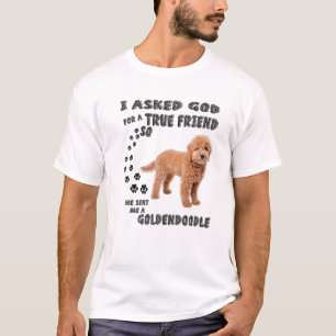 Mini Goldendoodle Quote Mom, Doodle Dad Art Cute G T-shirt