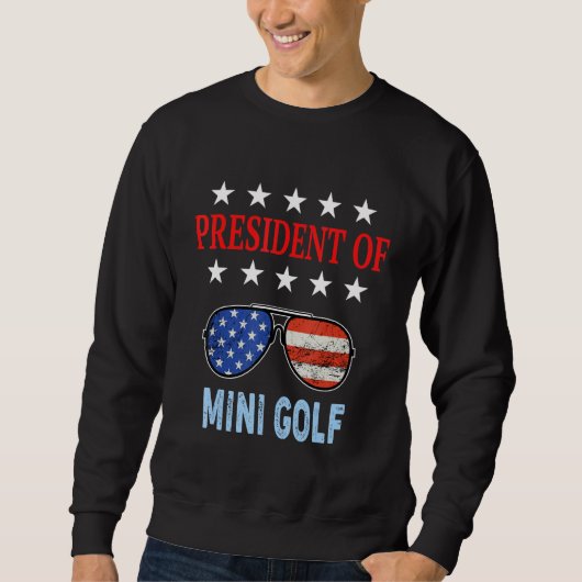 Mini Golf Accessoires  Vlag Van De Vs Mini Golf Sp Trui (Voorkant)
