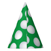 Mini Golf Balls Birthday Party Kinder sport Feesthoedjes (Achterkant)