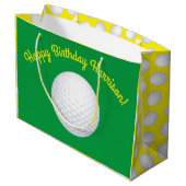 Mini Golf Balls Birthday Party Kinder sport Groot Cadeauzakje (Achterkant Gekanteld)