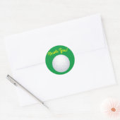 Mini Golf Balls Birthday Party Kinder sport Ronde Sticker (Envelop)