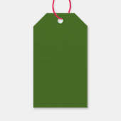 Mini Golf Kinderverjaardagsfeestje Bedankt Cadeaulabel (Achterkant)