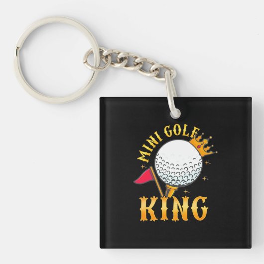 Mini Golf King Sleutelhanger (Voorkant)
