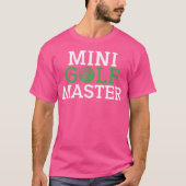 Mini Golf Master T-shirt (Voorkant)