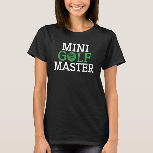 Mini Golf Master T-shirt (Voorkant)