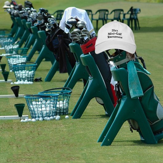 Mini Golf Toernooi Corporate Party Geborduurde Pet