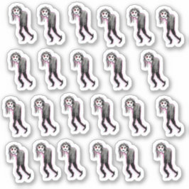 Mini Gothics Custom-Cut Vinyl Stickers