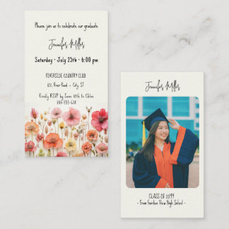 Mini Graduation Party uitnodiging aankondiging