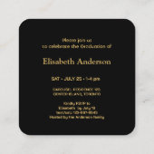 Mini Graduation Party Uitnodigingsklasse van 2025 Informatiekaartje (Achterkant)