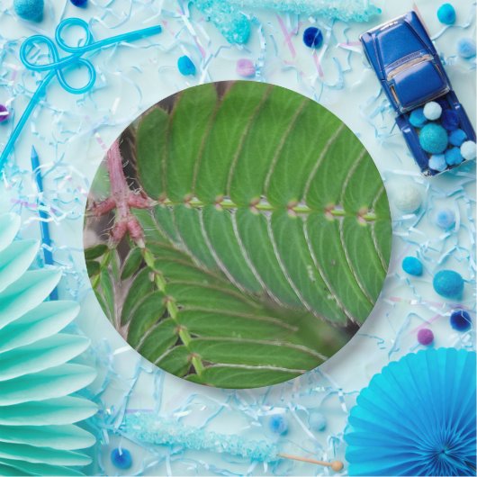 Mini Green Leaf Paper Bord (Feest)