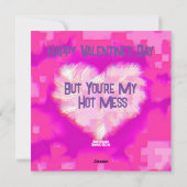 Mini Hartcompartimenten Feestdagenkaart (Achterkant)