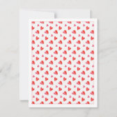 MINI HARTEN 4.25x5.5 Blanco Vlakke kaart Notitiekaartje (Voorkant)