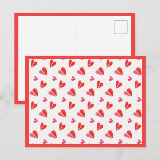 MINI HARTEN BRIEFKAART II (Voorkant / Achterkant)