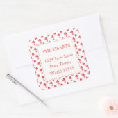 MINI HARTEN Grote Vierkante Adresenvelop Afdichtin Sticker (Envelop)