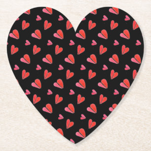 MINI HARTEN II Hartpapier Onderzetters