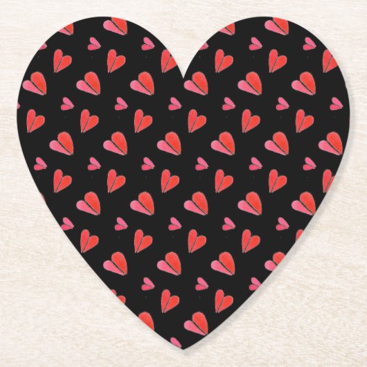 MINI HARTEN II Hartpapier Onderzetters (Voorkant)