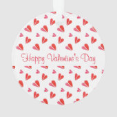 MINI HARTEN Valentijn Acryl Cirkel Ornament (achterkant)