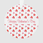 MINI HARTEN Valentijn Acryl Cirkel Ornament (voorkant)