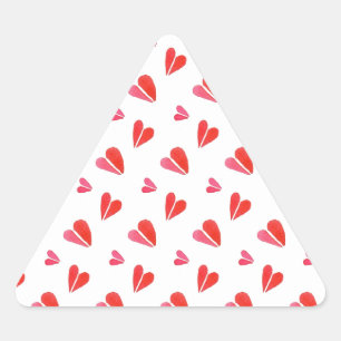 MINI HARTJES Driehoekige Stickers