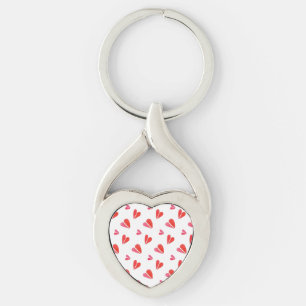 MINI HARTJES Metal Hart Sleutelhanger