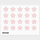 MINI HARTJES Sterretjesstickers Ster Sticker (Vel)