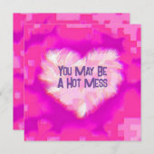 Mini Hartvakjes Feestdagenkaart (Voorkant / Achterkant)