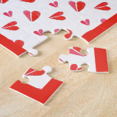 MINI HEARTS 11-inch x14-inch grote stukken puzzel (Zijkant)