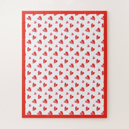 MINI HEARTS 16"X20" Big Piecks Puzzle Legpuzzel (Verticaal)