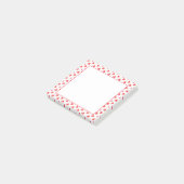 MINI HEARTS 3x3 Post It Note Pad (Schuin)