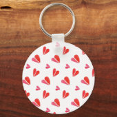 MINI HEARTS Aluminium Sleutelhanger (Achterkant)