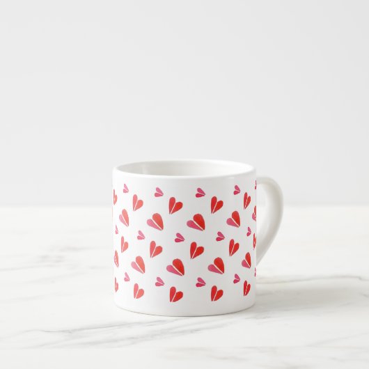 MINI HEARTS Espresso Cup Kop (Voorkant rechts)
