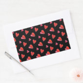 MINI HEARTS II Rechthoek Stickers (Envelop)
