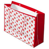 MINI HEARTS Large Cft Bag Groot Cadeauzakje (Voorkant Gekanteld)