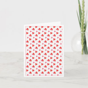 MINI HEARTS Valentijnsdag Note Kaart