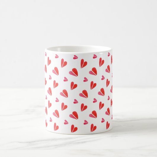 MINI HEARTS Witte Mok (Center)