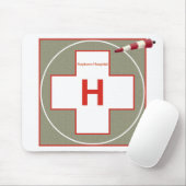 Mini-helikopterlandingstraject - Anytown Hospital Muismat (Met muis)