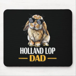 Mini Holland Lop Dad Bunny Rabbit Lover Muismat