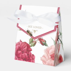 Mini Honeybee & Roos Gift Box voor Lip Balm Trio Bedankdoosjes
