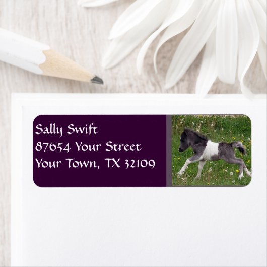 Mini Horse Etiket (Insitu)