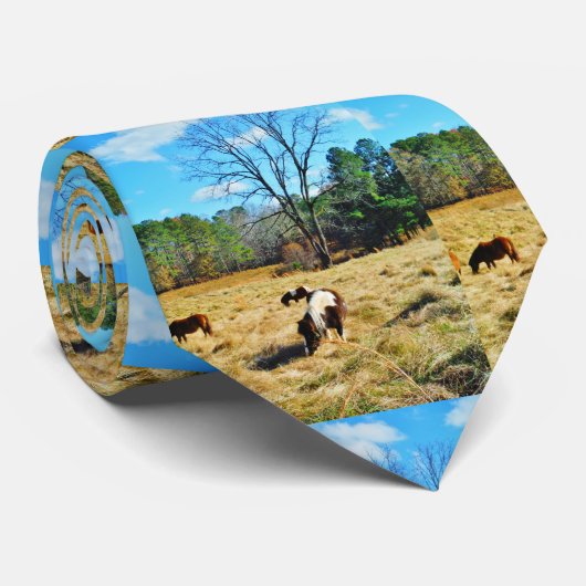 Mini Horses Stropdas (Opgerold)