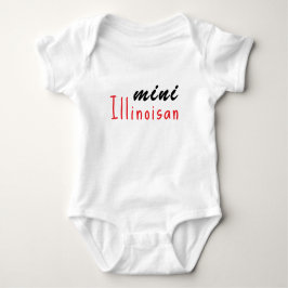 Mini Illinoisan, Baby Cadeau, Meisje, Jongen, Unis Romper