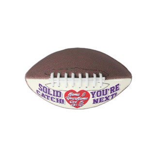 MINI - Ivoors Paars Rood - Alternatieve Garter Tos American Football