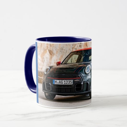 Mini John Cooper werkt Mok (Voorkant links)