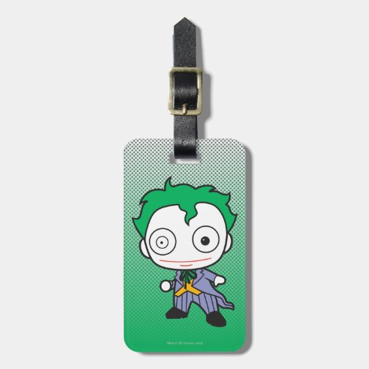 Mini Joker Bagagelabel (Voorkant verticaal)