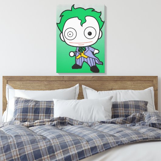 Mini Joker Canvas Afdruk (Insitu (Slaapkamer))