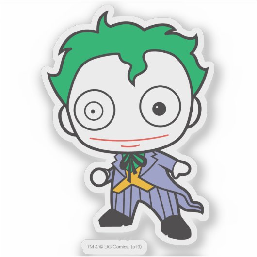 Mini Joker Sticker (Voorkant)