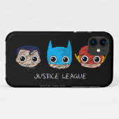 Mini Justice League Head Sketch Case-Mate iPhone Case (Achterkant (horizontaal))
