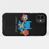 Mini Justice League Sketch Case-Mate iPhone Case (Achterkant (horizontaal))