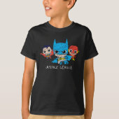 Mini Justice League Sketch T-shirt (Voorkant)